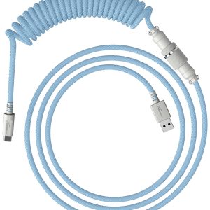 HyperX 6J680AA USB-C-kabel USB-A stekker, USB-C stekker Lichtblauw, Wit HyperX 6J680AA USB-C-kabel USB-A stekker, USB-C stekker Lichtblauw, Wit