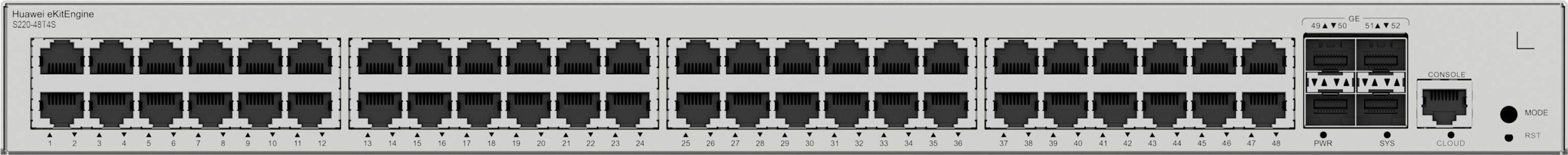 HUAWEI 98012380 S220-48T4S Netwerk switch
