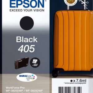 Epson Inktcartridge 405 Origineel Zwart C 13 T 05G14010 Epson Inktcartridge 405 Origineel Zwart C 13 T 05G14010