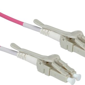 ROLINE glasvezelkabel 50/125µm OM4, LC/LC, LSOH, Low-Loss, Data Center, violet, 1 m ROLINE glasvezelkabel 50/125µm OM4, LC/LC, LSOH, Low-Loss, Data Center, violet, 1 m