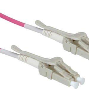 ROLINE glasvezelkabel 50/125µm OM4, LC/LC, LSOH, Low-Loss, Data Center, violet, 10 m ROLINE glasvezelkabel 50/125µm OM4, LC/LC, LSOH, Low-Loss, Data Center, violet, 10 m