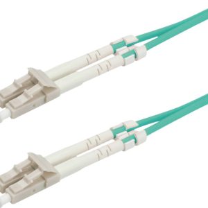 ROLINE glasvezelkabel 50/125µm OM3, LC/LC, Low-Loss connector, turkoois, 3 m ROLINE glasvezelkabel 50/125µm OM3, LC/LC, Low-Loss connector, turkoois, 3 m