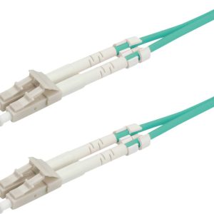 ROLINE glasvezelkabel 50/125µm OM3, LC/LC, Low-Loss connector, turkoois, 20 m ROLINE glasvezelkabel 50/125µm OM3, LC/LC, Low-Loss connector, turkoois, 20 m