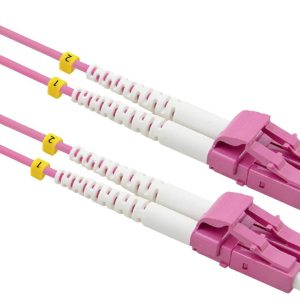 VALUE F.O. Kabel 50/125µm OM4, LC/LC, low-Loss connector , LSOH, violet, 15 m VALUE F.O. Kabel 50/125µm OM4, LC/LC, low-Loss connector , LSOH, violet, 15 m