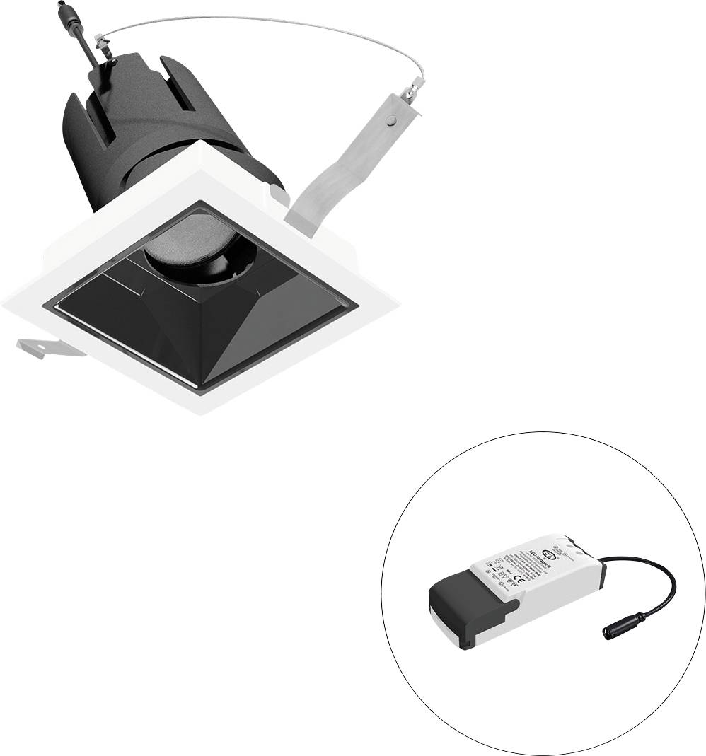 EVN F04R09SM1330L38P F04R09SM1330L38P LED-plafondspot