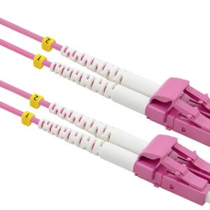 VALUE F.O. Kabel 50/125µm OM4, LC/LC, low-Loss connector , LSOH, violet, 20 m VALUE F.O. Kabel 50/125µm OM4, LC/LC, low-Loss connector , LSOH, violet, 20 m