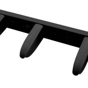 VALUE 19″ Frontpaneel 1HE met 5 kabelogen, zwart VALUE 19″ Frontpaneel 1HE met 5 kabelogen, zwart