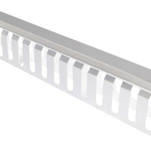 VALUE 19″ Frontplaat 1 HE met rangeerkanaal 40 x 60 mm, grijs VALUE 19″ Frontplaat 1 HE met rangeerkanaal 40 x 60 mm, grijs