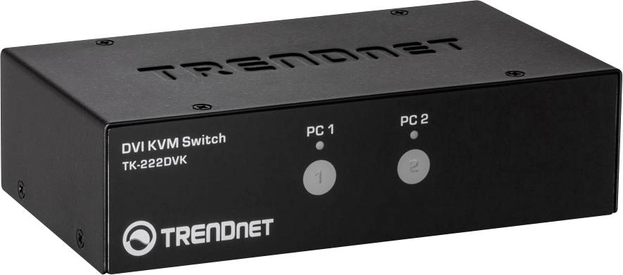 TrendNet KVM-Umschalter KVM-switch DVI 2560 x 1600 Pixel