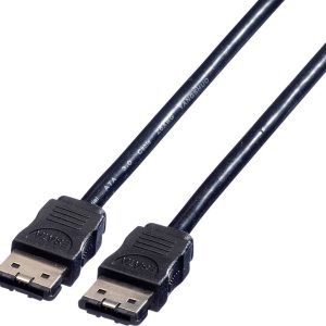ROLINE extern HDD kabel, eS-ATA, 6.0 Gbit, 0,5 m ROLINE extern HDD kabel, eS-ATA, 6.0 Gbit, 0,5 m