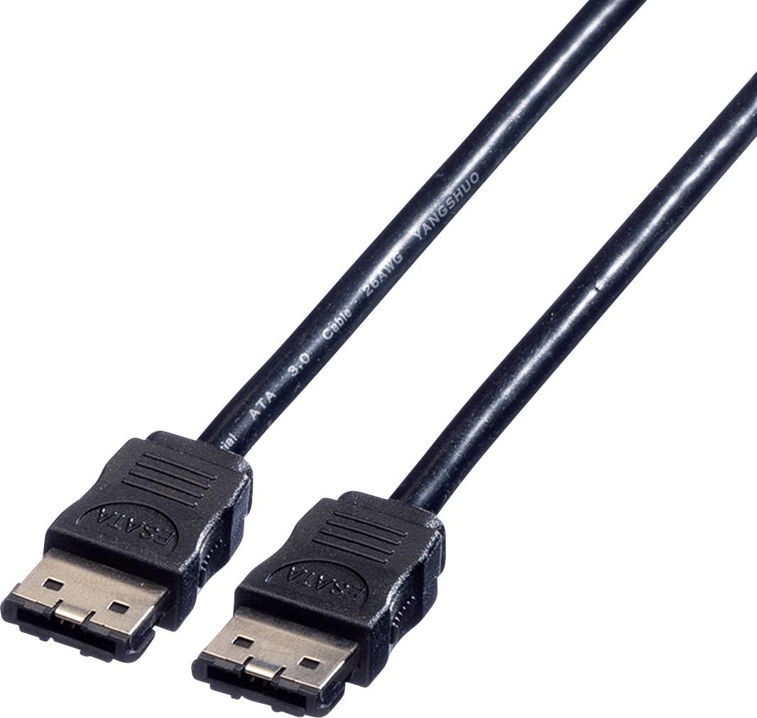 ROLINE extern HDD kabel, eS-ATA, 6.0 Gbit, 0,5 m