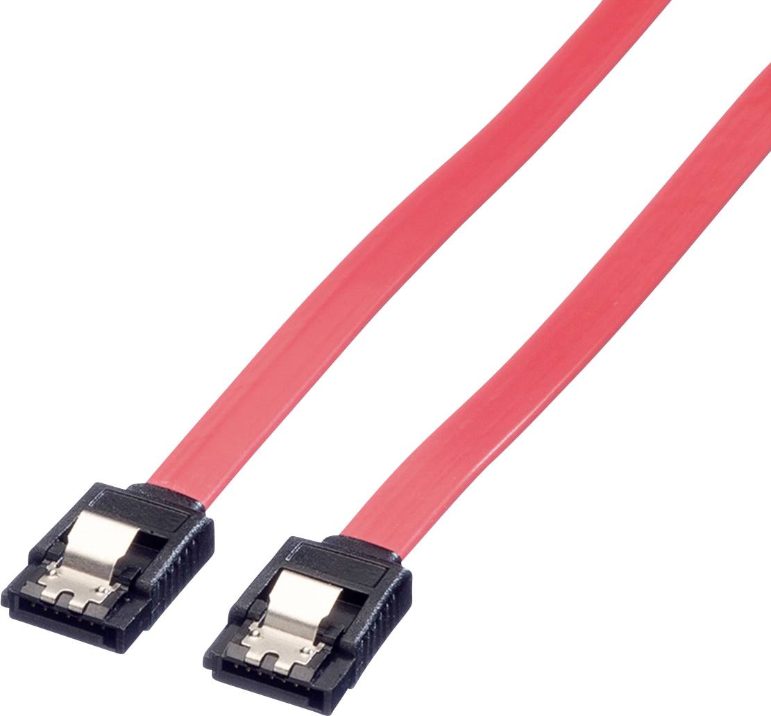 VALUE Int. HDD SATA 6.0 Gbit/s kabel met clicksluiting, 1 m