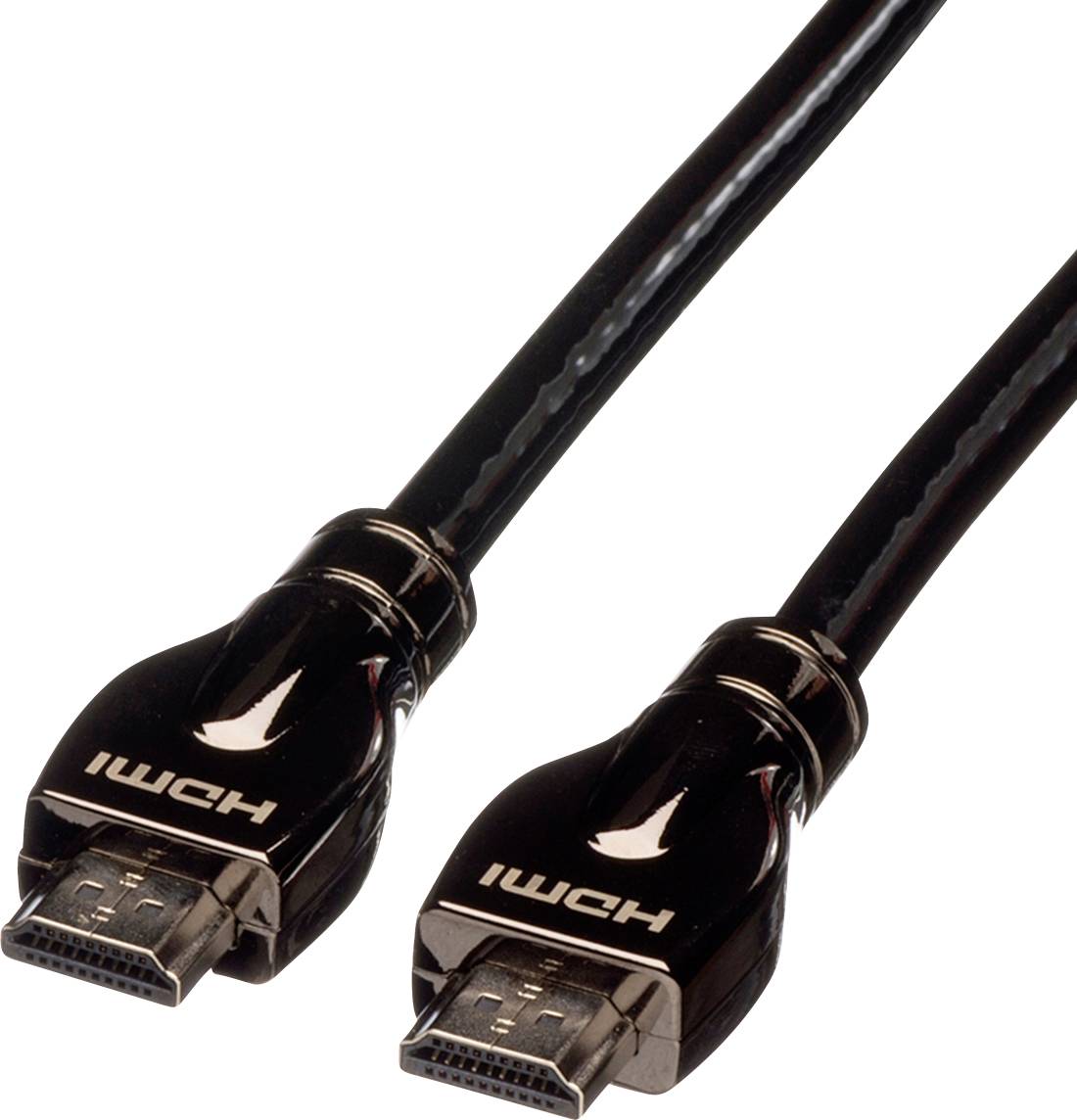 ROLINE HDMI Ultra HD Kabel met Ethernet, M/M, zwart, 10 m