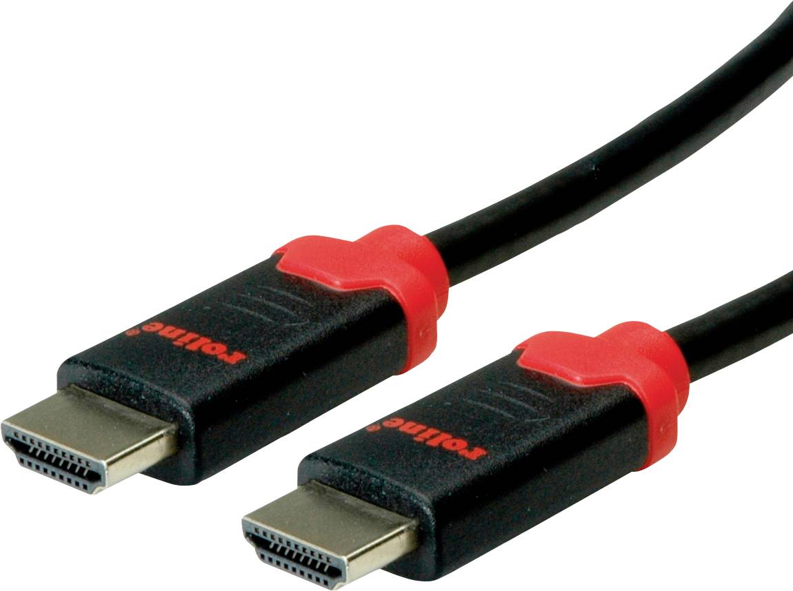 ROLINE 10K HDMI Ultra High Speed Kabel, M/M, zwart, 2 m