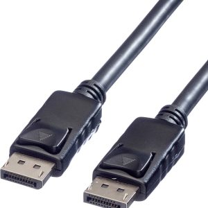 ROLINE DisplayPort Kabel, DP M/M, zwart, 2 m ROLINE DisplayPort Kabel, DP M/M, zwart, 2 m