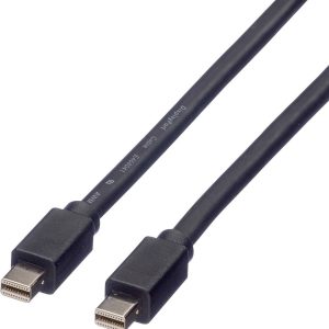 ROLINE DisplayPort kabel, Mini DP M – Mini DP M, zwart, 2 m ROLINE DisplayPort kabel, Mini DP M – Mini DP M, zwart, 2 m