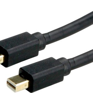 ROLINE Mini DisplayPort Kabel, mDP-mDP, v1.3/v1.4, M/M, zwart, 2 m ROLINE Mini DisplayPort Kabel, mDP-mDP, v1.3/v1.4, M/M, zwart, 2 m