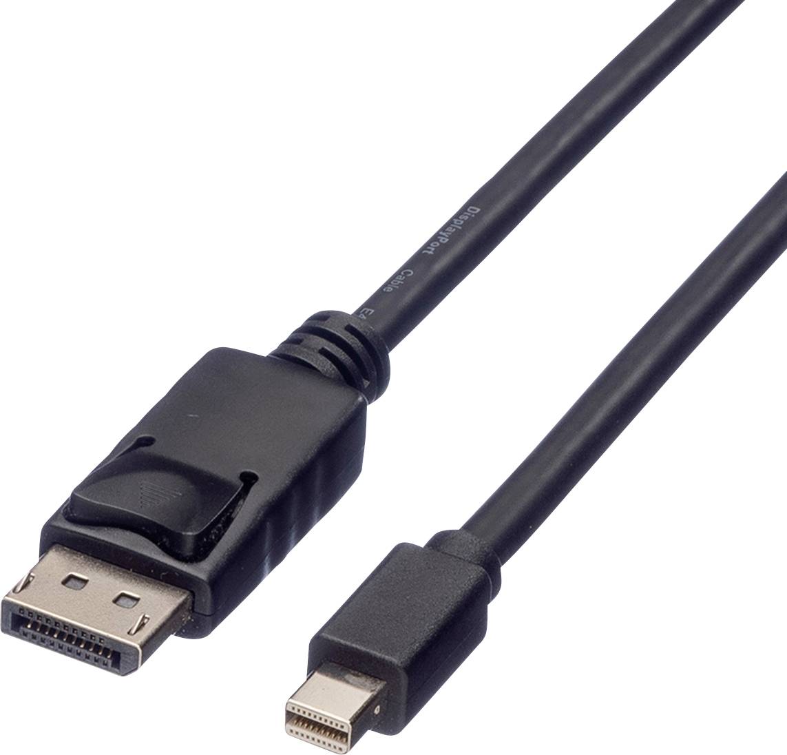ROLINE DisplayPort kabel, DP M - Mini DP M, zwart, 3 m