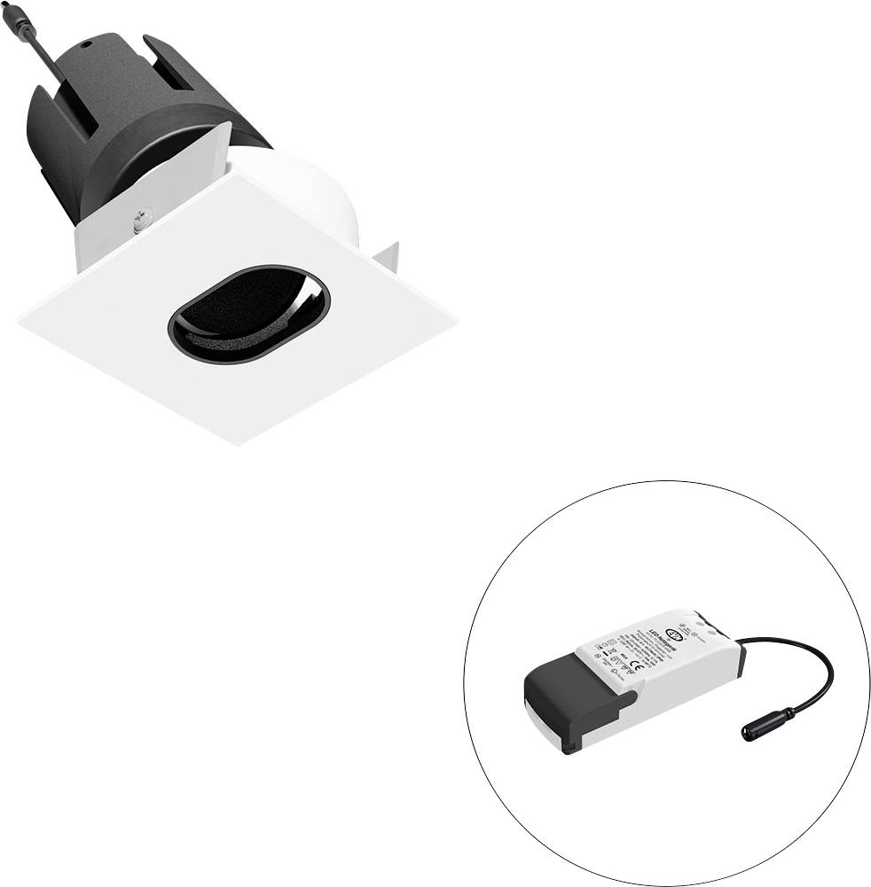 EVN F09RXXXM1330L24P F09RXXXM1330L24P LED-plafondspot