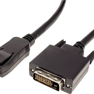 VALUE DisplayPort Kabel DP Male – DVI-D Male, zwart, 3 m VALUE DisplayPort Kabel DP Male – DVI-D Male, zwart, 3 m