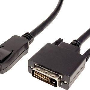 VALUE DisplayPort Kabel DP Male – DVI-D Male, zwart, 1,5 m VALUE DisplayPort Kabel DP Male – DVI-D Male, zwart, 1,5 m