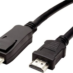 VALUE DisplayPort kabel DP – HDTV, M/M, zwart, 4,5 m VALUE DisplayPort kabel DP – HDTV, M/M, zwart, 4,5 m