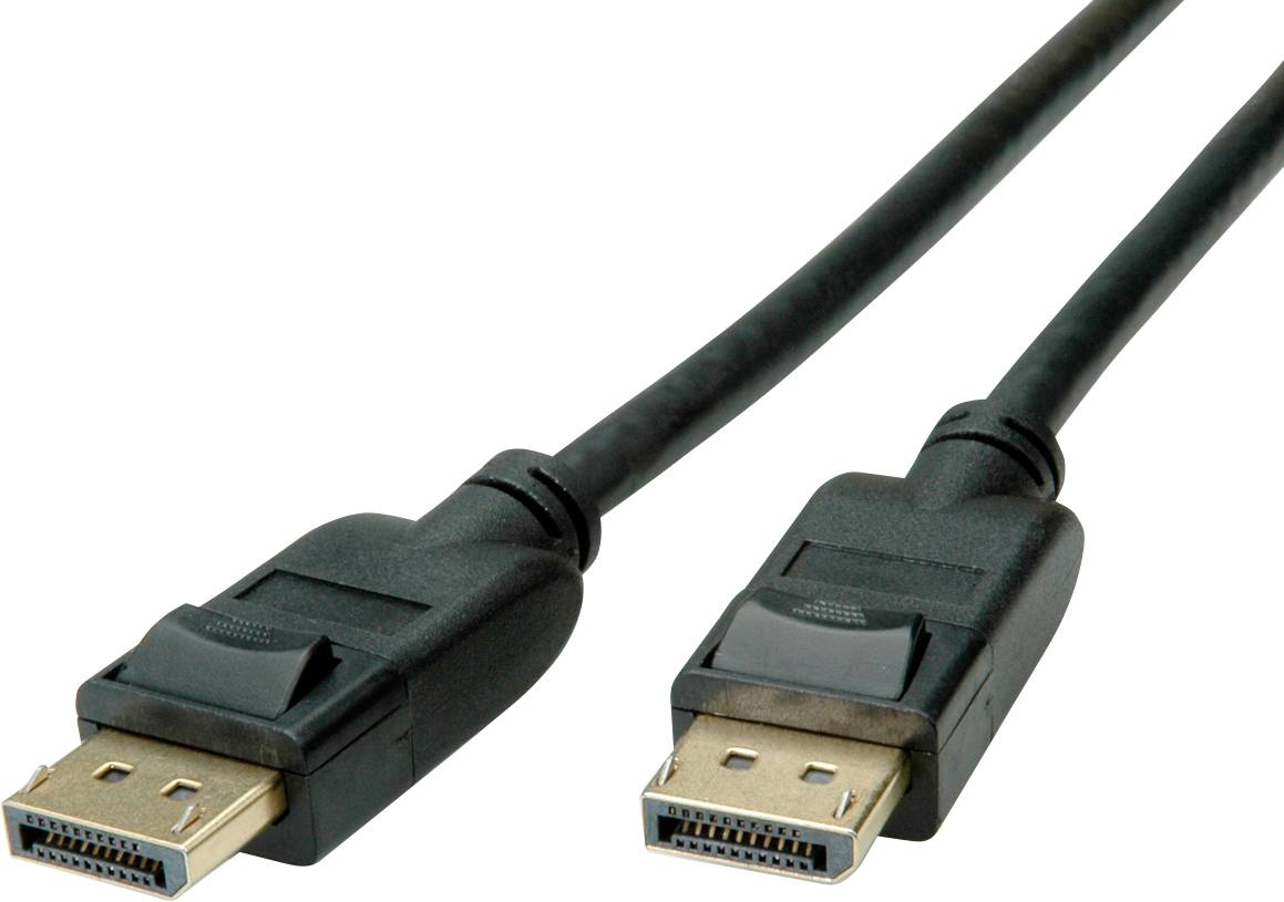 ROLINE DisplayPort Kabel, DP v1.3/v1.4, M/M, zwart, 3 m