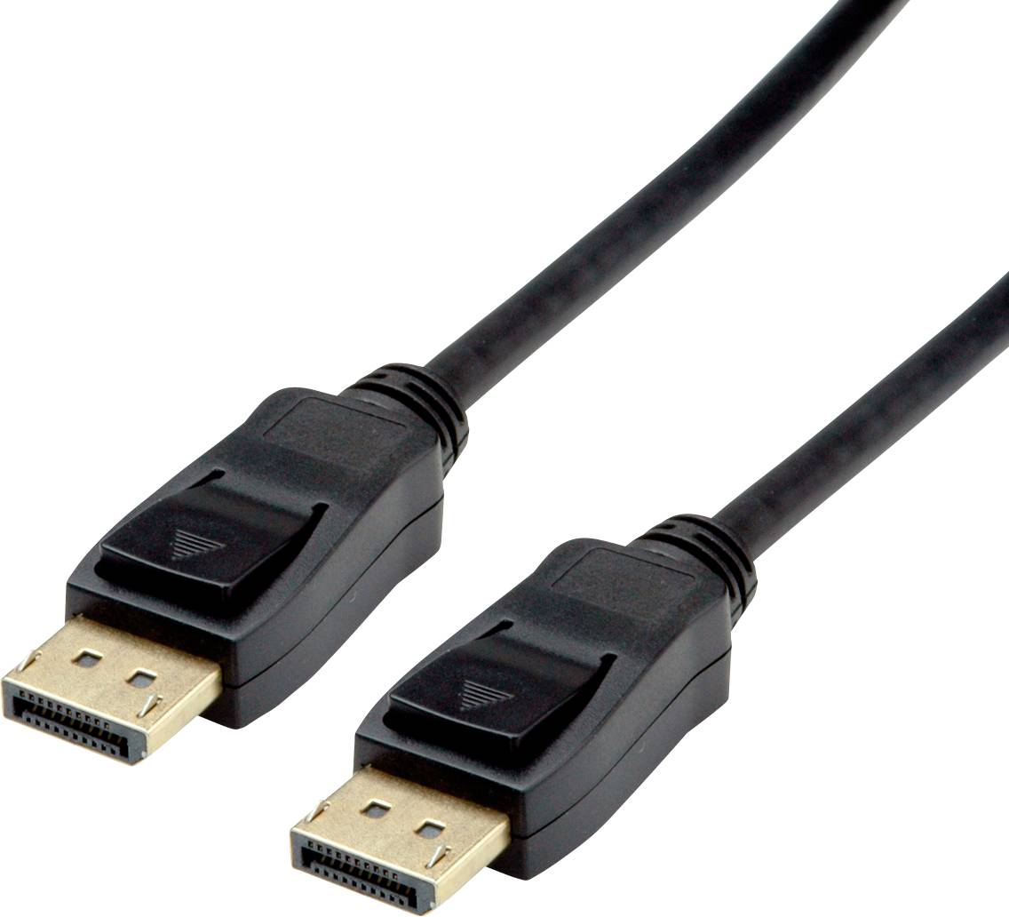 VALUE DisplayPort Kabel, DP v1.3/v1.4, M/M, zwart, 1 m