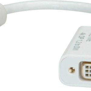 ROLINE 4K Mini DisplayPort-DVI Adapter, Mini DP M – DVI F
