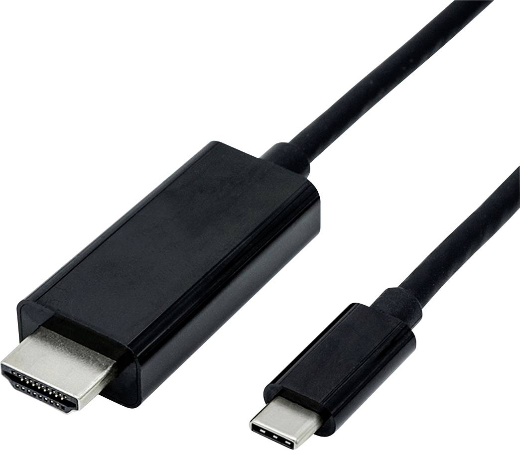 ROLINE USB type C - HDMI adapterkabel, M/M, 5 m