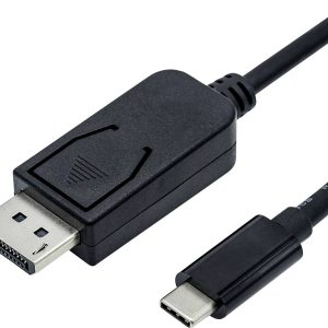 ROLINE USB type C – DisplayPort adapterkabel, v1.2, M/M, 2 m ROLINE USB type C – DisplayPort adapterkabel, v1.2, M/M, 2 m