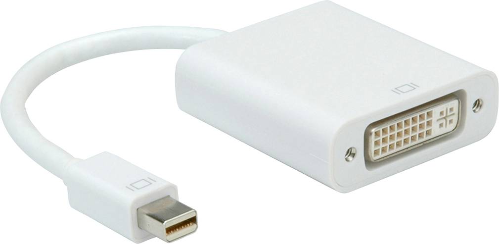 ROLINE Mini DisplayPort-DVI Adapter, Mini DP M - DVI F