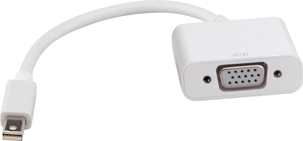 ROLINE Mini DisplayPort-VGA Adapter, Mini DP Male - VGA Female