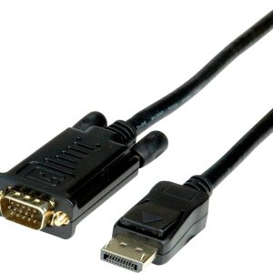 VALUE Cable DisplayPort – VGA, M / M, zwart, 3 m