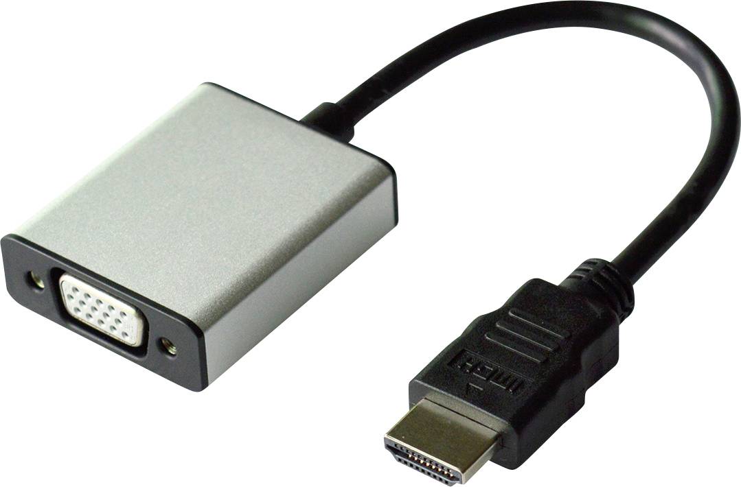 VALUE adapterkabel HDMI naar VGA+3,5 mm audio (stereo)