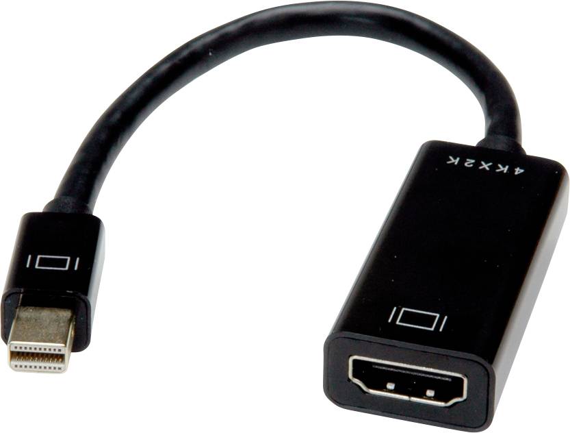 VALUE Mini DisplayPort - HDMI Adapter, v1.2, Mini DP Male - HDMI Female