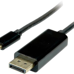 VALUE USB type C – DisplayPort adapterkabel, v1.2, M/M, 2 m VALUE USB type C – DisplayPort adapterkabel, v1.2, M/M, 2 m
