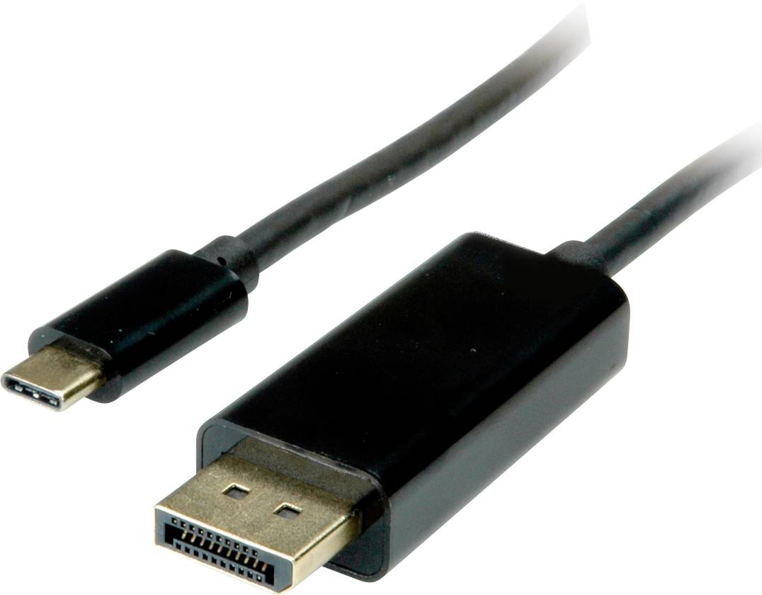 VALUE USB type C - DisplayPort adapterkabel, v1.2, M/M, 2 m