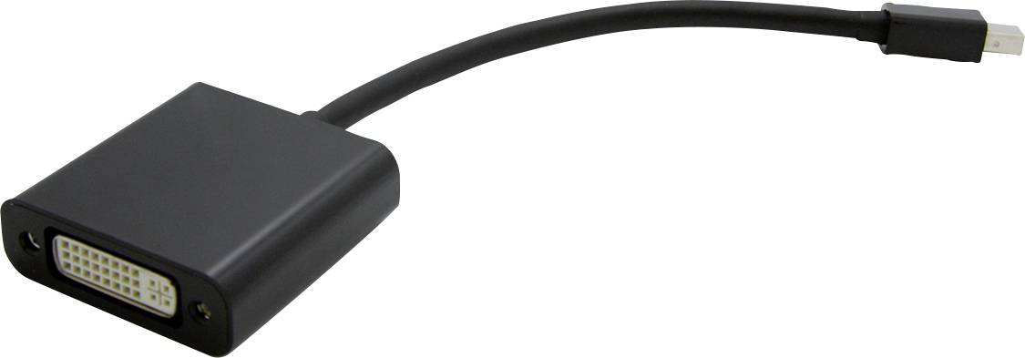 VALUE Mini DisplayPort-DVI Adapter, Mini DP M - DVI F