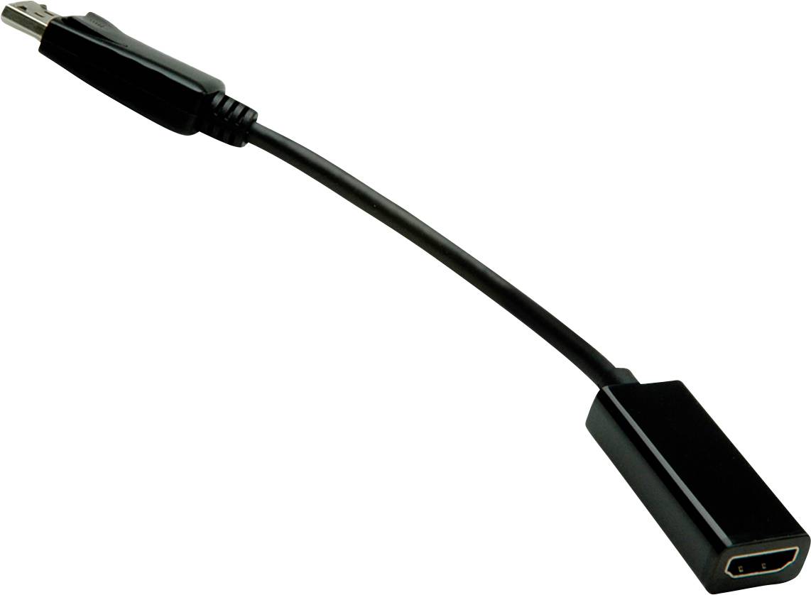 VALUE DisplayPort - HDMI Adapter, v1.2, DP Male-HDMI Female