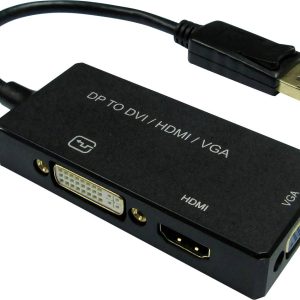 VALUE Adapter DisplayPort – VGA / DVI / HDMI, v1.2, Actief