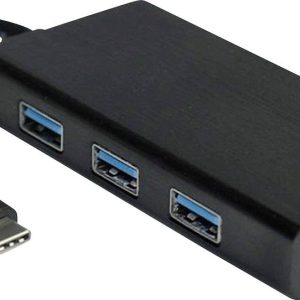 VALUE USB 3.2 Gen 1 Type C naar Gigabit Ethernet-converter + hub VALUE USB 3.2 Gen 1 Type C naar Gigabit Ethernet-converter + hub