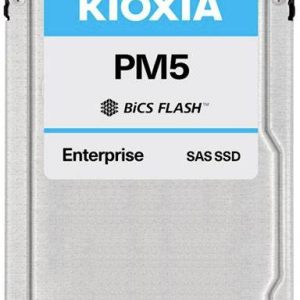 Kioxia PM5-V 6400 GB SAS SSD harde schijf (2.5 inch) SAS 12 Gb/s Bulk KPM51VUG6T40 Kioxia PM5-V 6400 GB SAS SSD harde schijf (2.5 inch) SAS 12 Gb/s Bulk KPM51VUG6T40