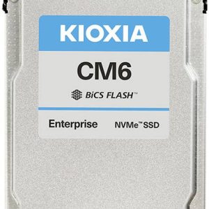Kioxia CM6-V 800 GB NVMe/PCIe U.2 SSD harde schijf (2.5 inch) U.3 NVMe PCIe 4.0 x4 Bulk KCM61VUL800G Kioxia CM6-V 800 GB NVMe/PCIe U.2 SSD harde schijf (2.5 inch) U.3 NVMe PCIe 4.0 x4 Bulk KCM61VUL800G