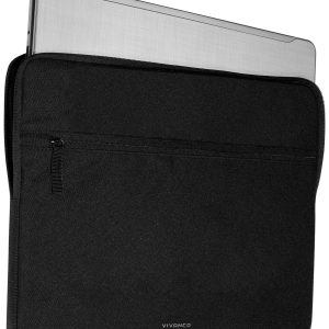 Vivanco Laptophoes PAUL Geschikt voor max. (laptop): 39,6 cm (15,6″) Zwart Vivanco Laptophoes PAUL Geschikt voor max. (laptop): 39,6 cm (15,6″) Zwart