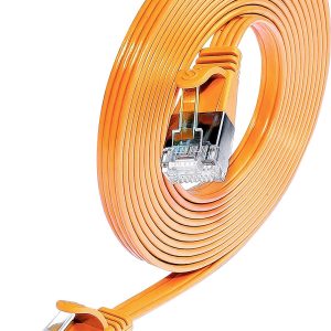 Wirewin 9120064012052 RJ45 Netwerkkabel, patchkabel CAT 6A U/FTP 0.25 m Oranje 1 stuk(s)