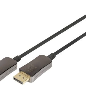 Digitus AK-340107-150-S DisplayPort-kabel DisplayPort / Glasvezel Aansluitkabel DisplayPort-stekker, DisplayPort-stekker