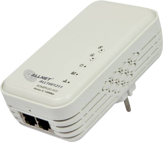 Allnet ALL1681211 Powerline enkele adapter ALL1681211 1200 MBit/s