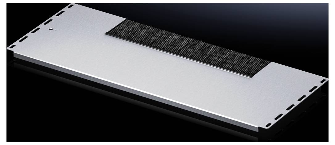 Rittal 5301333 19 inch Bodemplaat voor patchkast Bont