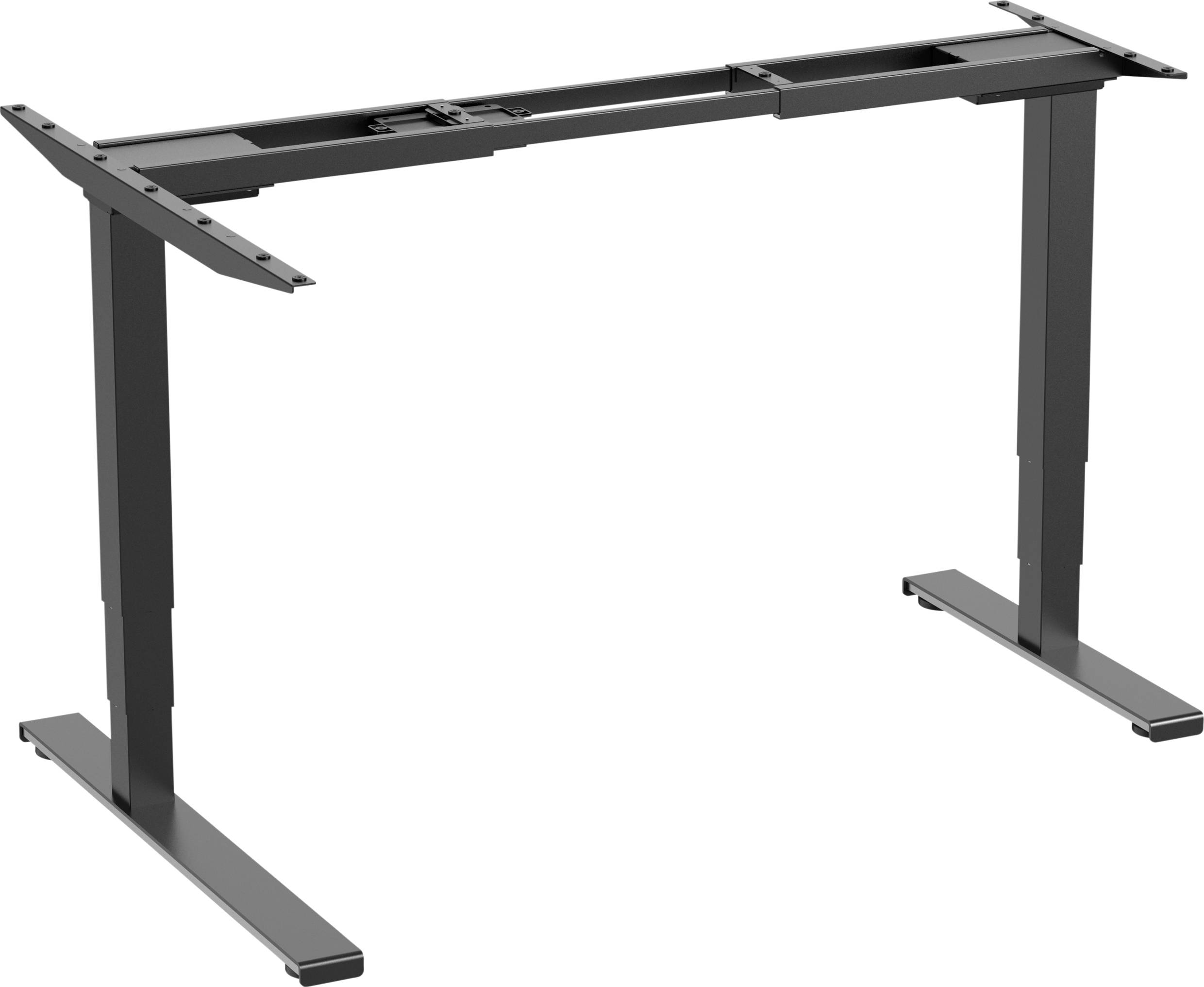 SpeaKa Professional Zit-sta-bureauframe Elektrisch in hoogte verstelbaar Hoogte: 62 tot 1.28 m (b x d) 170 cm x 90 cm Zw